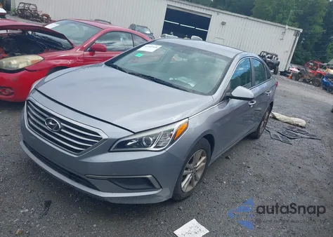 2016 Hyundai Sonata Se из США, поврежденный, VIN 5NPE24AFXGH333992